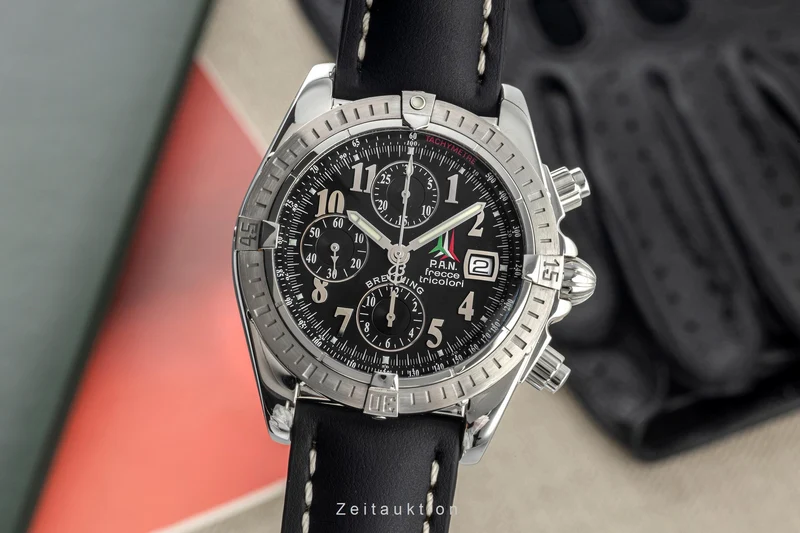 Breitling Evolution chronograph steel automatic men's watch A13356 Limited [2400911]