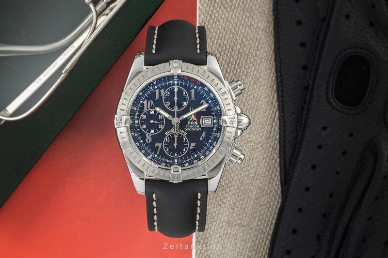 Breitling Evolution chronograph steel automatic men's watch A13356 Limited [2400911]