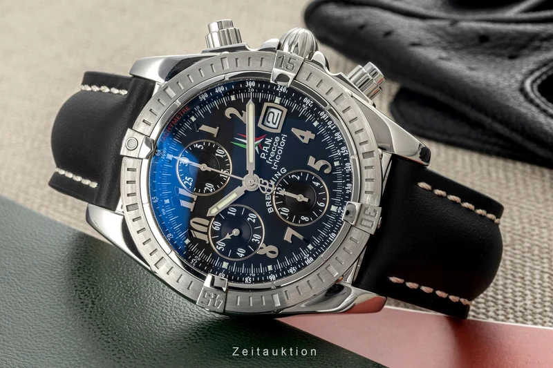 Breitling Evolution chronograph steel automatic men's watch A13356 Limited [2400911]
