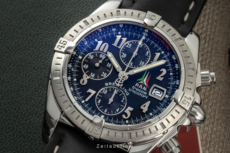 Breitling Evolution chronograph steel automatic men's watch A13356 Limited [2400911]
