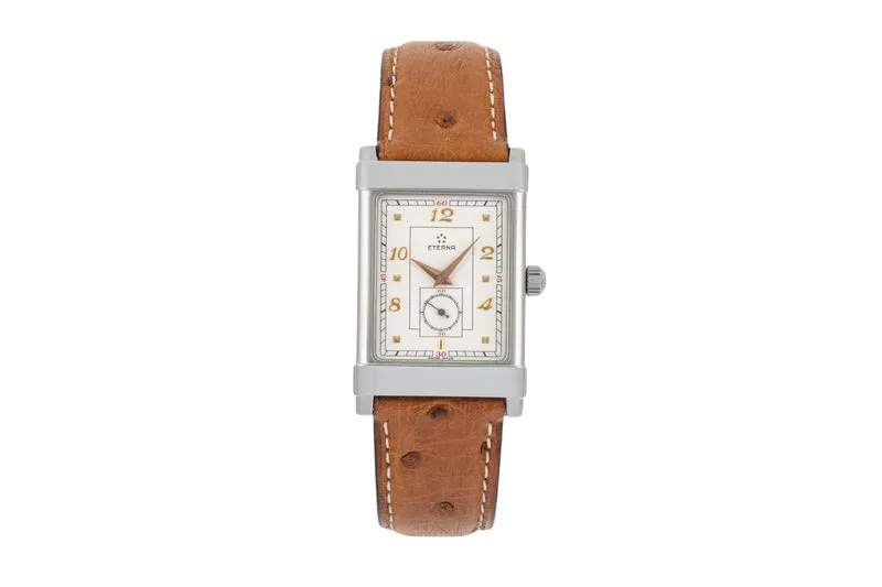 Eterna 1935 steel manual winding men's watch 8491.41.10 Limited [2400898]
