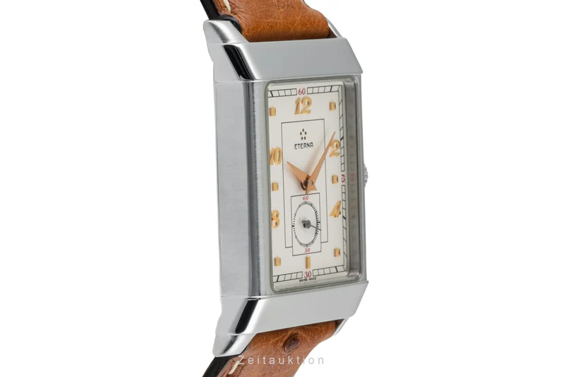 Eterna 1935 steel manual winding men's watch 8491.41.10 Limited [2400898]
