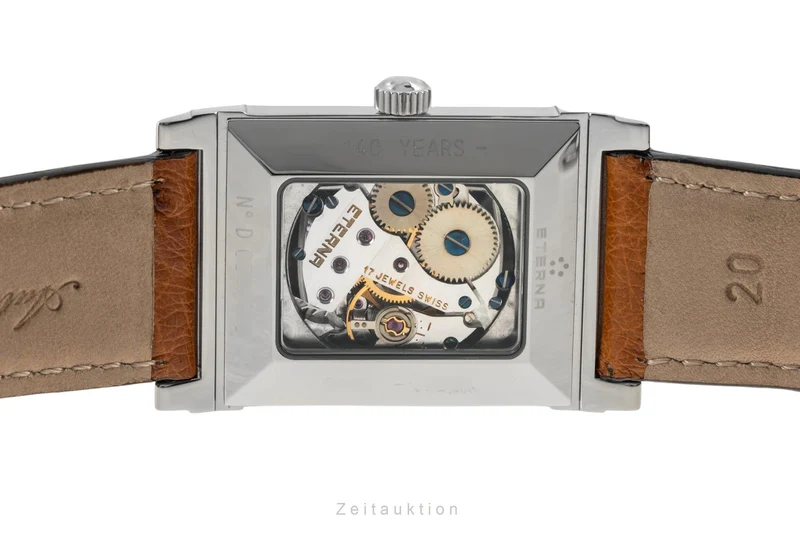 Eterna 1935 steel manual winding men's watch 8491.41.10 Limited [2400898]