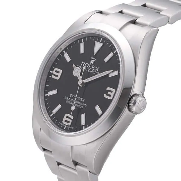 Rolex Explorer I Stahl 214270 ungetragen aus 2017