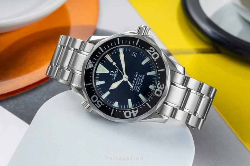 Omega Seamaster steel automatic men's watch 2252.50.00 LP: 6500EUR [2403273]