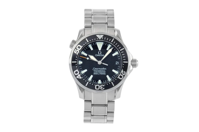 Omega Seamaster steel automatic men's watch 2252.50.00 LP: 6500EUR [2403273]