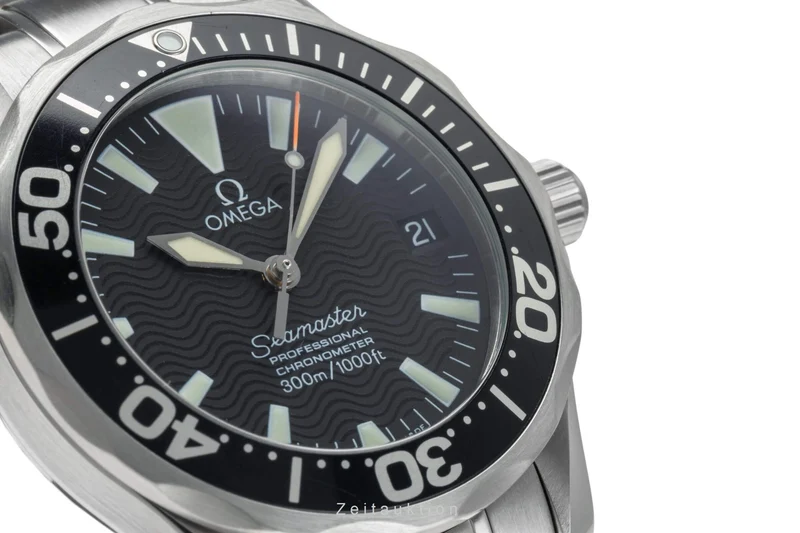 Omega Seamaster steel automatic men's watch 2252.50.00 LP: 6500EUR [2403273]