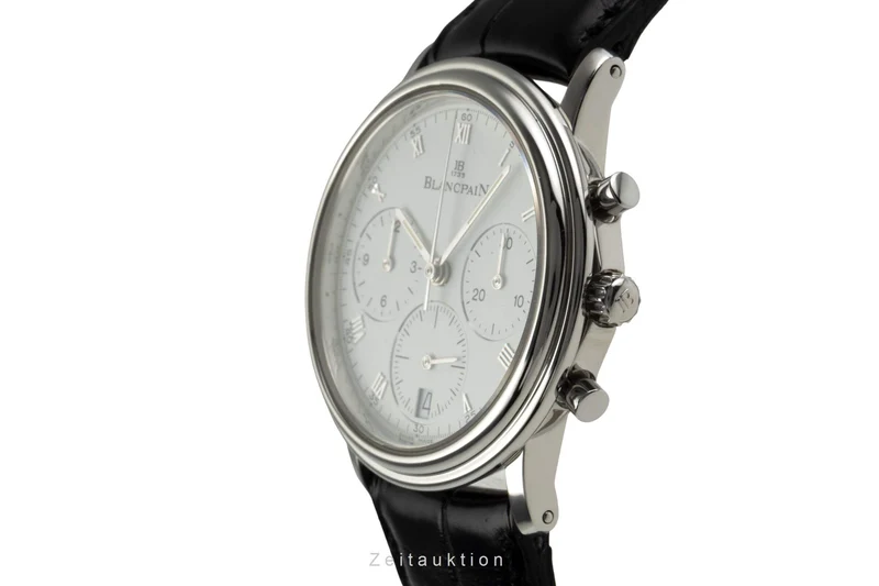 Blancpain Villeret chronograph steel automatic men's watch 1185-1127-55 [2403255]