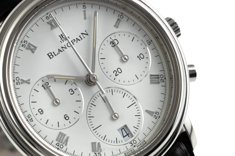 Blancpain Villeret chronograph steel automatic men's watch 1185-1127-55 [2403255]