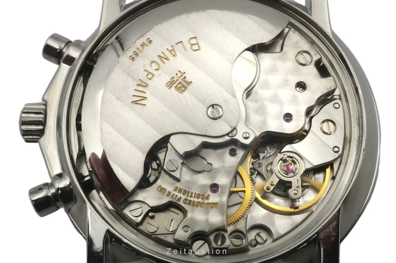 Blancpain Villeret chronograph steel automatic men's watch 1185-1127-55 [2403255]