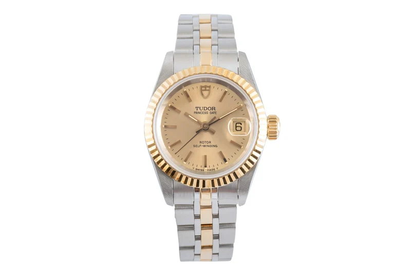 Tudor Princess Date steel / gold automatic women's watch 92413 [2403241]