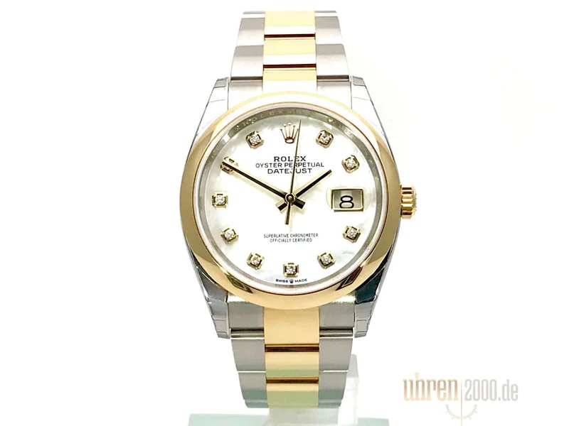 Rolex Datejust 36 126203 Perlmutt Diamant