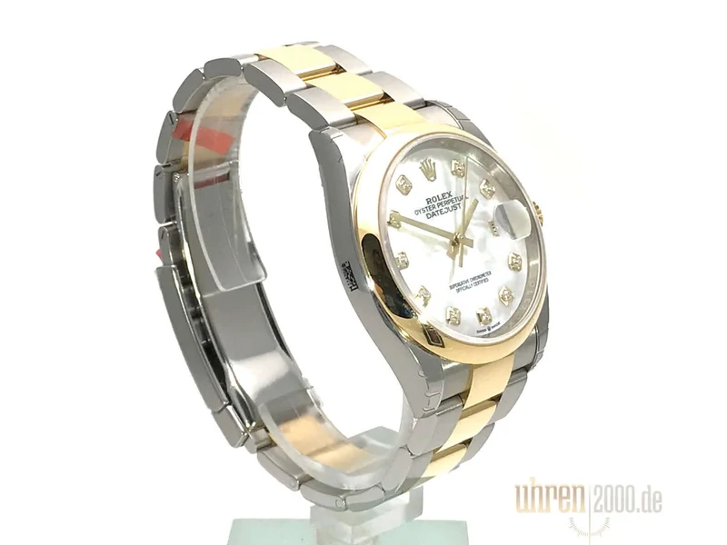 Rolex Datejust 36 126203 Perlmutt Diamant