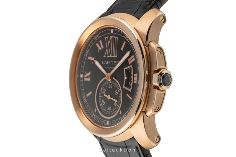 Cartier Calibre de Cartier 18 ct red gold automatic men's watch W7100007, 3300 [2305795]