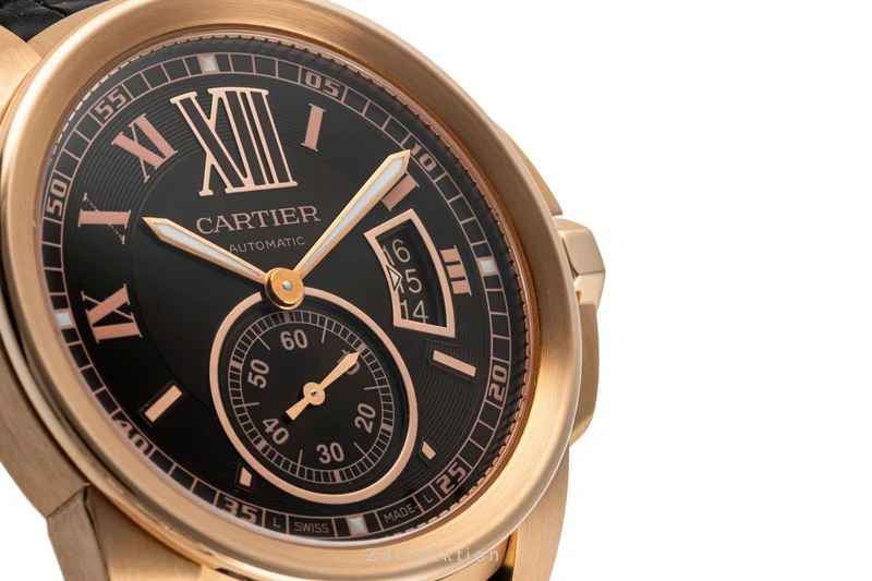 Cartier Calibre de Cartier 18 ct red gold automatic men's watch W7100007, 3300 [2305795]