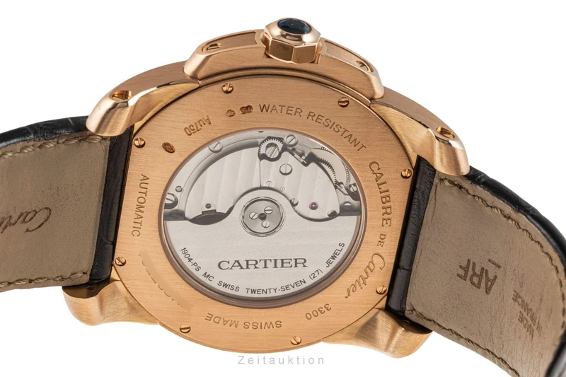 Cartier Calibre de Cartier 18 ct red gold automatic men's watch W7100007, 3300 [2305795]