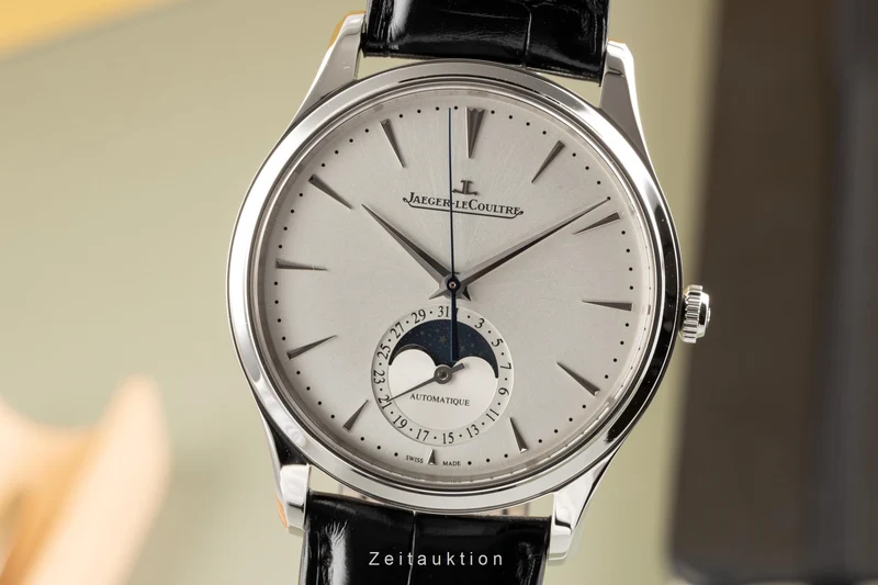 Jaeger LeCoultre Master Ultra Thin steel automatic men's watch Q1368430 109.8.A5.S LP: 12800EUR [2305764]