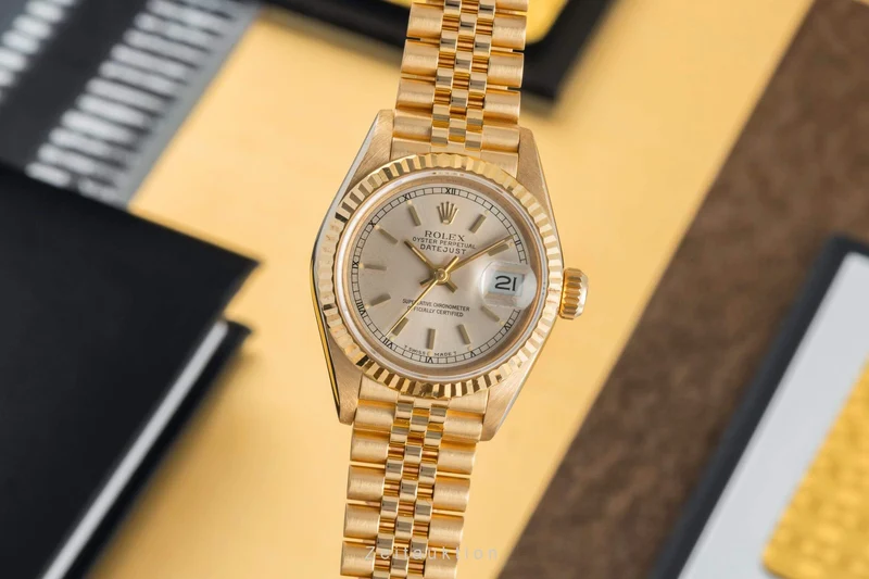 Rolex Lady Datejust 18 ct gold automatic women's watch 69178 [2401857]