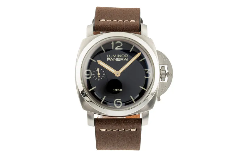 Panerai Luminor Marina steel manual winding men's watch PAM00127 [2401835]