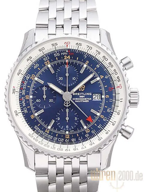 Breitling Navitimer 1 Chronograph GMT 46 A24322121C2A1