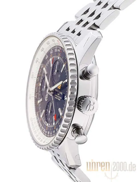 Breitling Navitimer 1 Chronograph GMT 46 A24322121C2A1