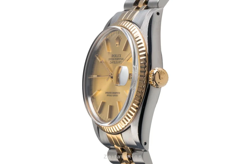 Rolex Datejust steel / gold automatic men's watch 16013 [2503107]