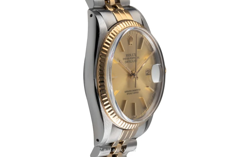 Rolex Datejust steel / gold automatic men's watch 16013 [2503107]