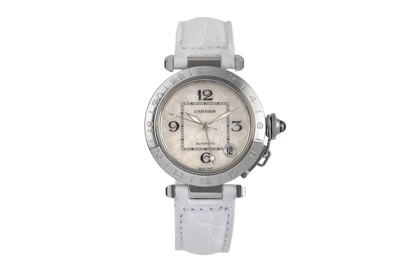 Cartier Pasha steel automatic men's watch W3107199 [2502798]