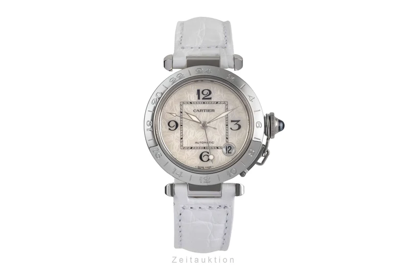 Cartier Pasha steel automatic men's watch W3107199 [2502798]