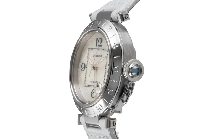 Cartier Pasha steel automatic men's watch W3107199 [2502798]