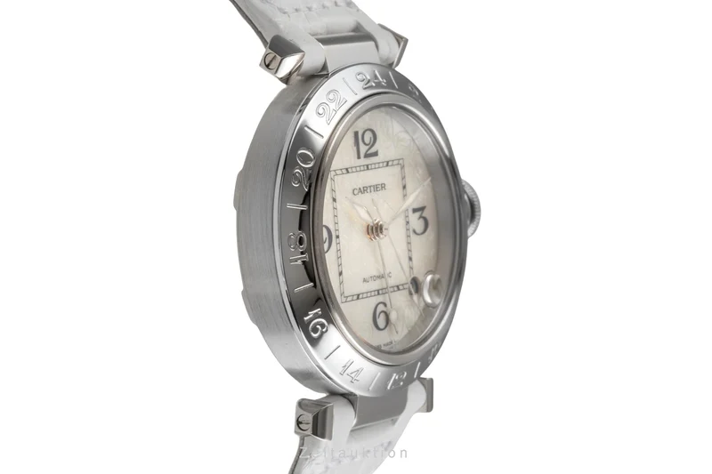 Cartier Pasha steel automatic men's watch W3107199 [2502798]