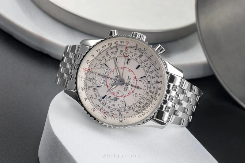 Breitling Montbrillant Datora chronograph steel automatic men's watch A21330 A213G18NP [2503295]