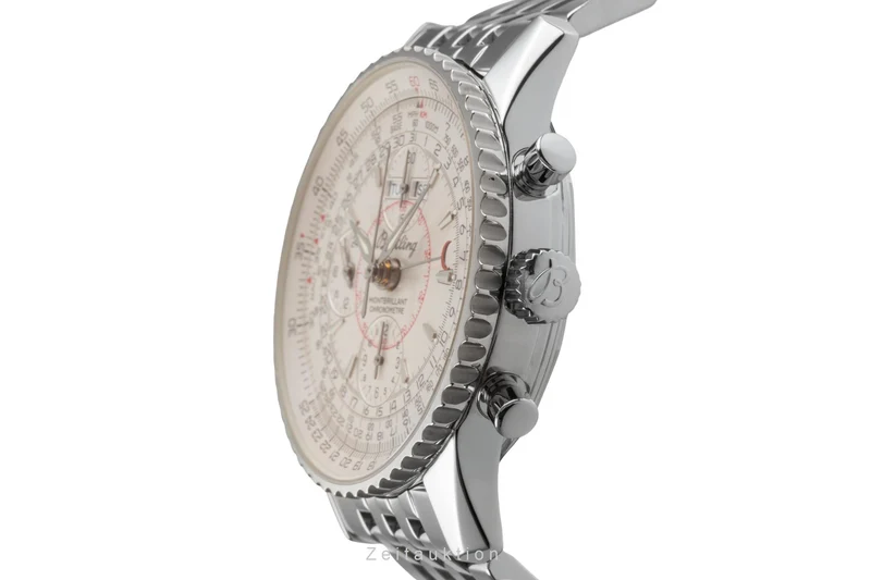 Breitling Montbrillant Datora chronograph steel automatic men's watch A21330 A213G18NP [2503295]