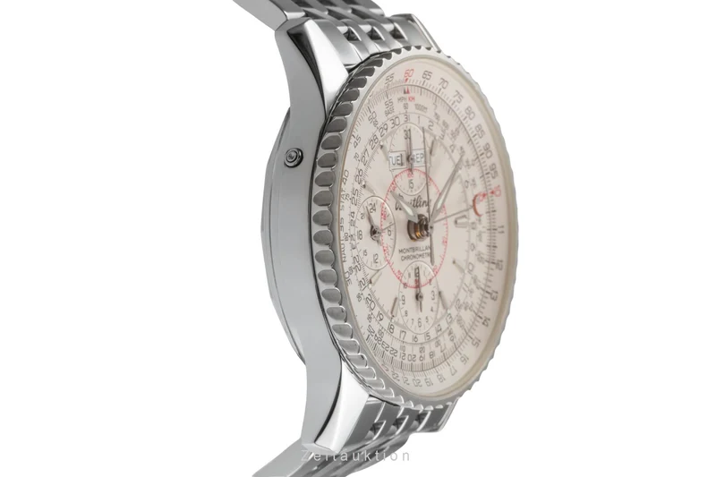 Breitling Montbrillant Datora chronograph steel automatic men's watch A21330 A213G18NP [2503295]