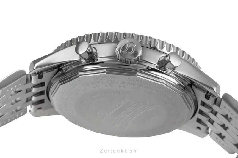Breitling Montbrillant Datora chronograph steel automatic men's watch A21330 A213G18NP [2503295]