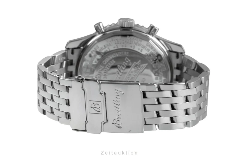 Breitling Montbrillant Datora chronograph steel automatic men's watch A21330 A213G18NP [2503295]