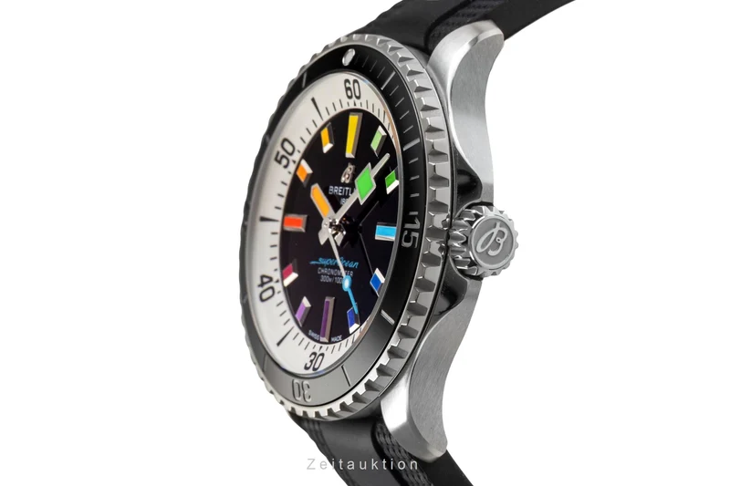 Breitling Superocean steel automatic men's watch A17375211B2S2 LP: 5350EUR [2503666]