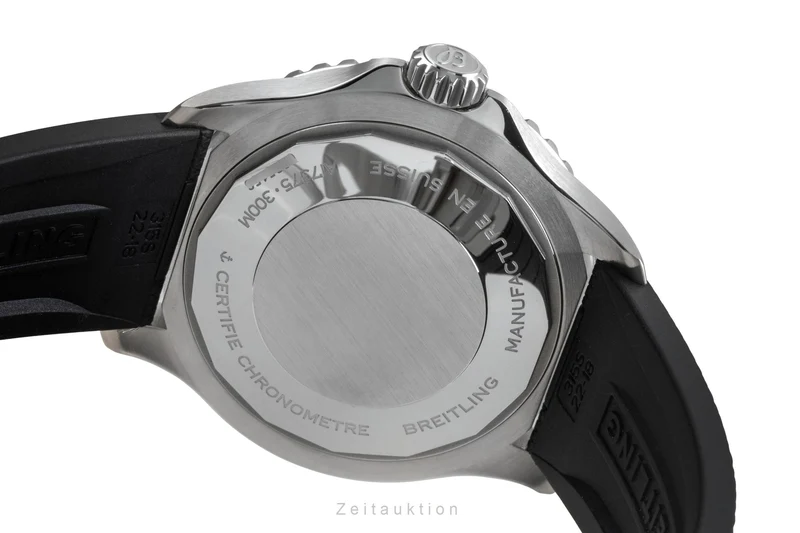 Breitling Superocean steel automatic men's watch A17375211B2S2 LP: 5350EUR [2503666]