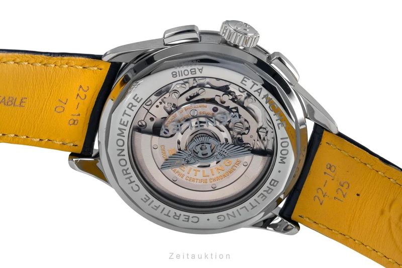 Breitling Premier chronograph steel automatic men's watch AB0118 LP: 8850EUR [2503518]