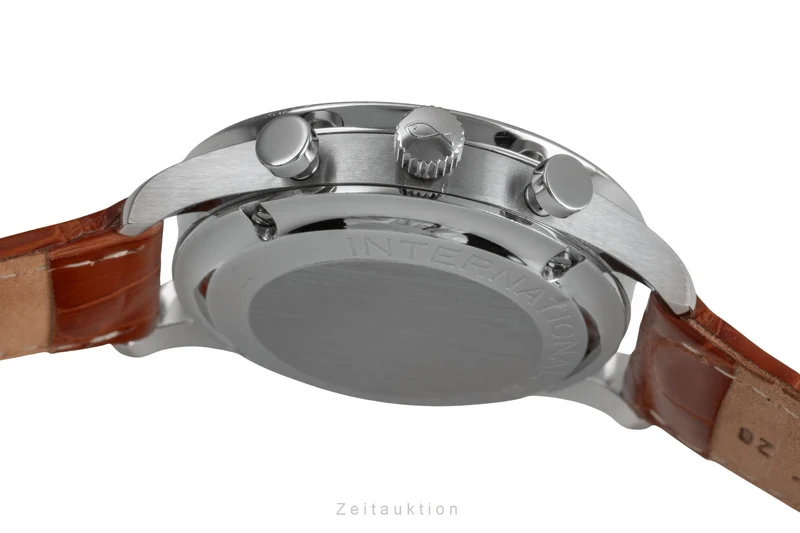IWC Portugieser chronograph steel automatic men's watch IW371401 LP: 9100EUR [2503236]