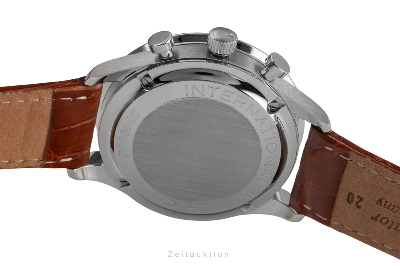 IWC Portugieser chronograph steel automatic men's watch IW371401 LP: 9100EUR [2503236]