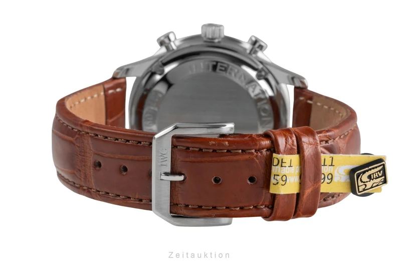 IWC Portugieser chronograph steel automatic men's watch IW371401 LP: 9100EUR [2503236]