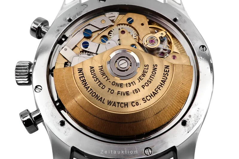 IWC Portugieser chronograph steel automatic men's watch IW371401 LP: 9100EUR [2503236]