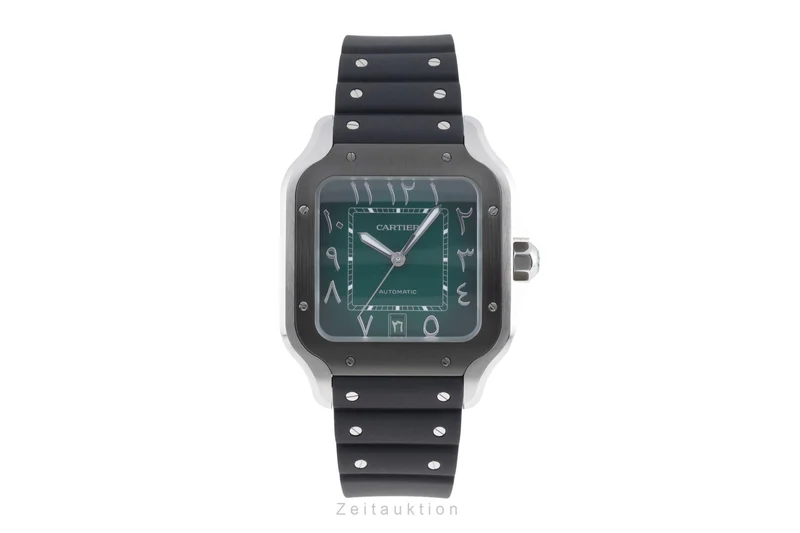 Cartier Santos steel automatic men's watch WSSA0055 [2503826]