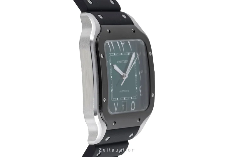 Cartier Santos steel automatic men's watch WSSA0055 [2503826]