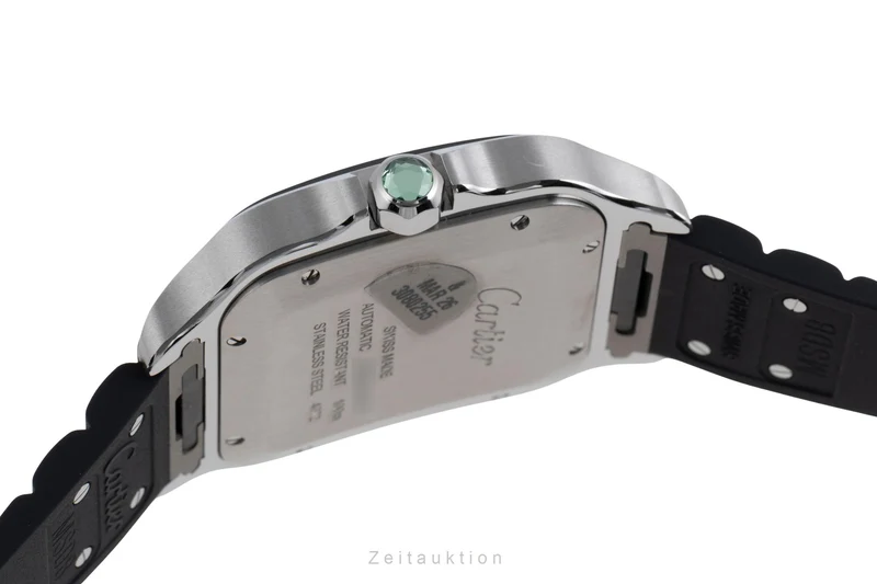 Cartier Santos steel automatic men's watch WSSA0055 [2503826]