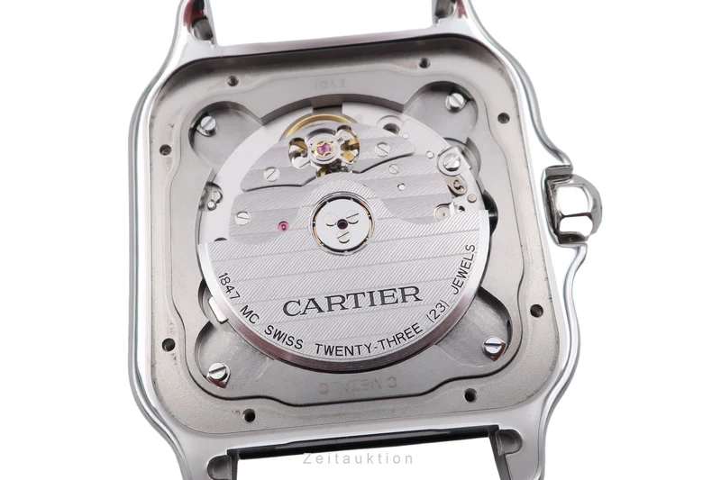 Cartier Santos steel automatic men's watch WSSA0055 [2503826]