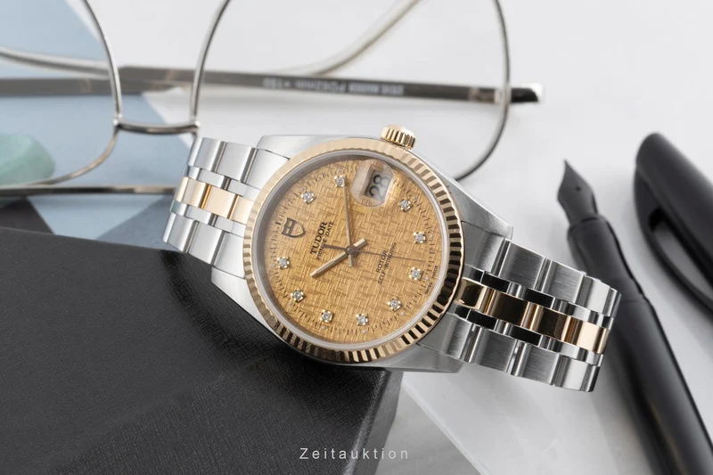 Tudor Prince Date steel / gold automatic men's watch 74033 [2503111]