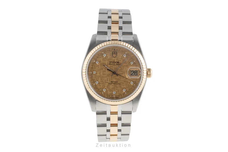 Tudor Prince Date steel / gold automatic men's watch 74033 [2503111]