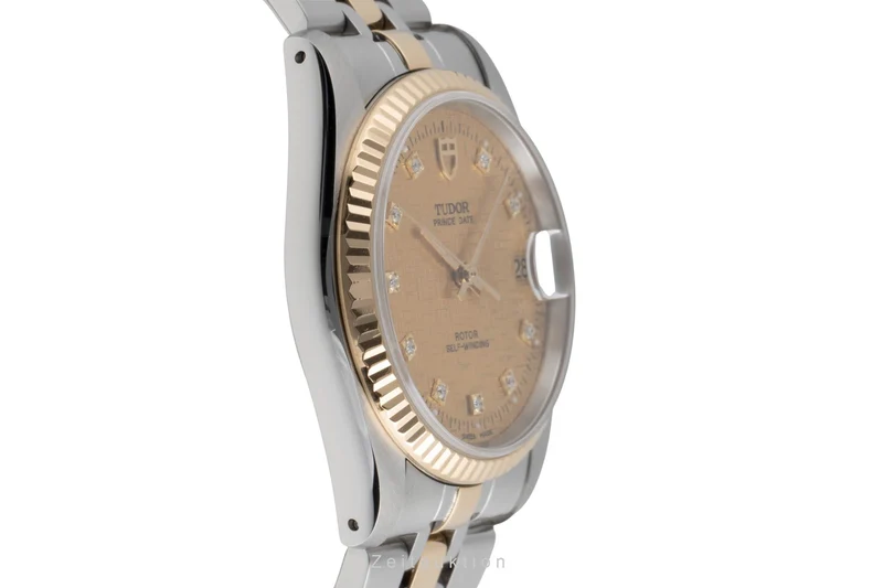 Tudor Prince Date steel / gold automatic men's watch 74033 [2503111]